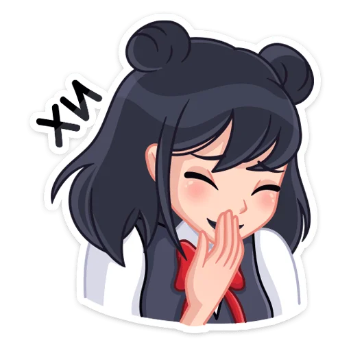 👩 Стикер «Джиу» для Telegram