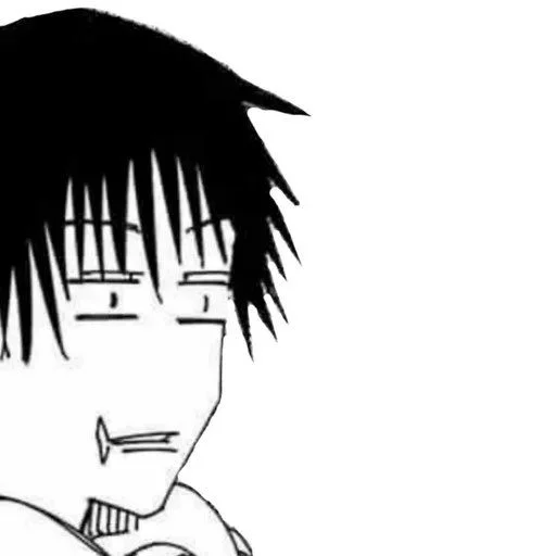 ▪️ Стикер «Jujutsu kaisen manga» для Telegram