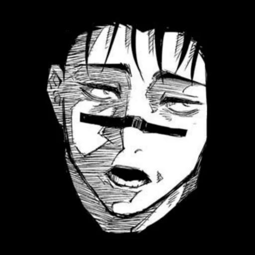 ▪️ Стикер «Jujutsu kaisen manga» для Telegram