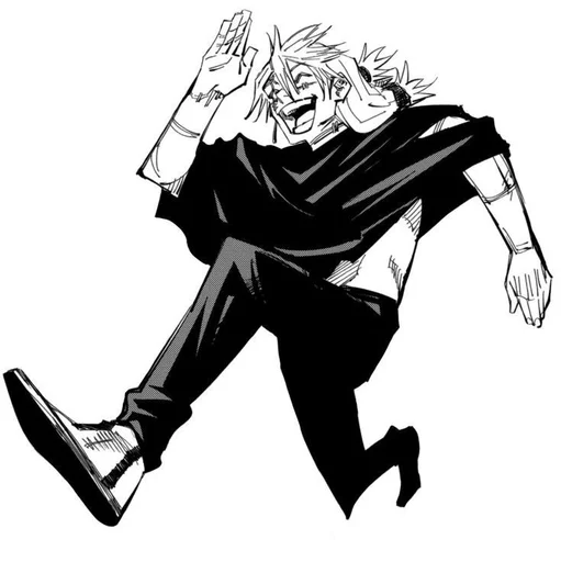 ▪️ Стикер «Jujutsu kaisen manga» для Telegram