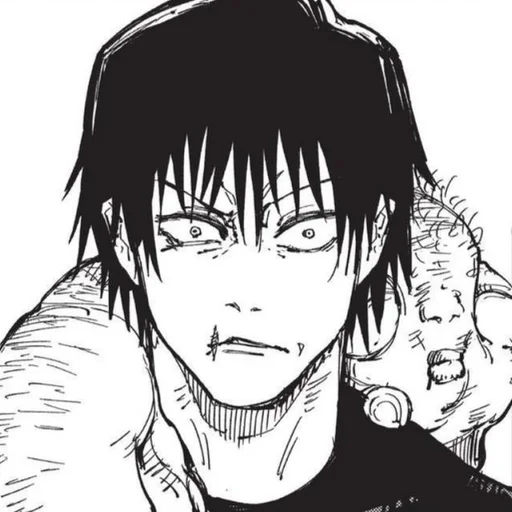 ▪️ Стикер «Jujutsu kaisen manga» для Telegram