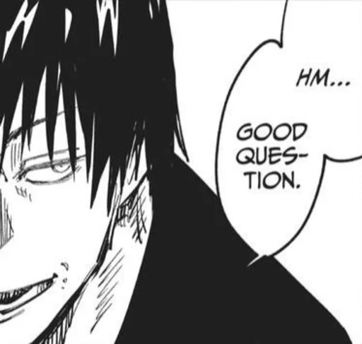 ▪️ Стикер «Jujutsu kaisen manga» для Telegram