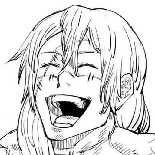 ▪️ Стикер «Jujutsu kaisen manga» для Telegram