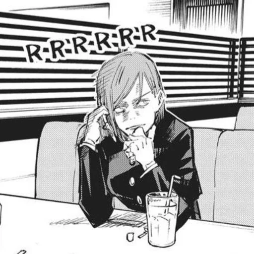 ▪️ Стикер «Jujutsu kaisen manga» для Telegram