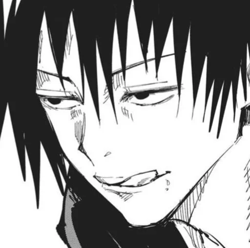 ▪️ Стикер «Jujutsu kaisen manga» для Telegram