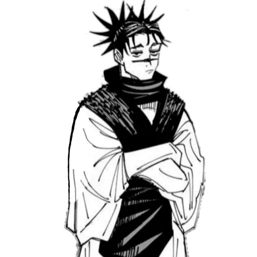 ▪️ Стикер «Jujutsu kaisen manga» для Telegram