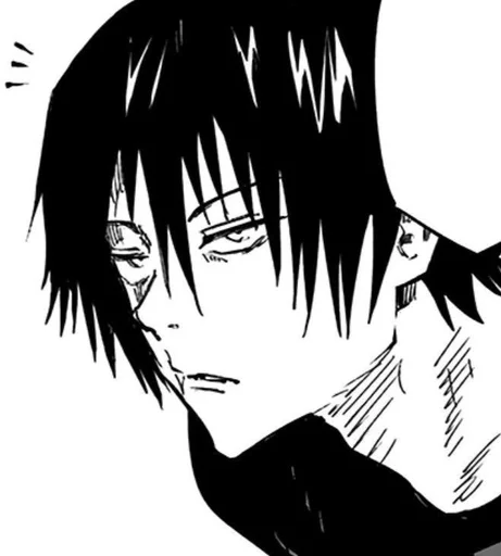 ▪️ Стикер «Jujutsu kaisen manga» для Telegram