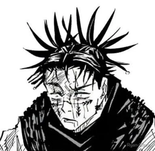 ▪️ Стикер «Jujutsu kaisen manga» для Telegram