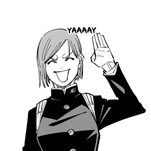 Стикерпак Jujutsu kaisen manga для Telegram
