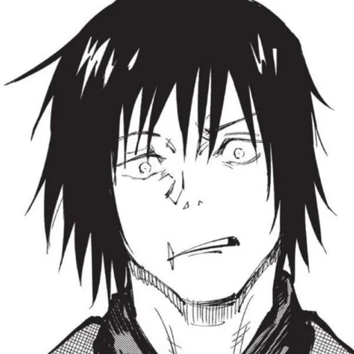 ▪️ Стикер «Jujutsu kaisen manga» для Telegram