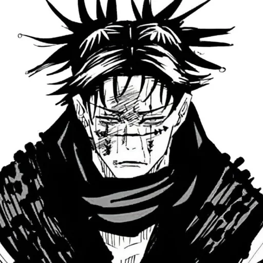 ▪️ Стикер «Jujutsu kaisen manga» для Telegram