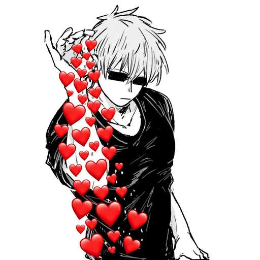 ❤️ Стикер «𝙟𝙪𝙟𝙪𝙩𝙨𝙪 𝙠𝙖𝙞𝙨𝙚𝙣-𝟭» для Telegram