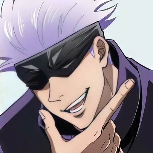 😈 Стикер «𝙟𝙪𝙟𝙪𝙩𝙨𝙪 𝙠𝙖𝙞𝙨𝙚𝙣-𝟱» для Telegram