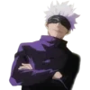 Стикер 19 🌑 Набор эмоджи по аниме «Магическая битва [Jujutsu kaisen]»