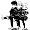 Стикер 26 🌑 Набор эмоджи по аниме «Магическая битва [Jujutsu kaisen]»