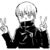 Стикер 28 🌑 Набор эмоджи по аниме «Магическая битва [Jujutsu kaisen]»
