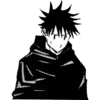Стикер 32 🌑 Набор эмоджи по аниме «Магическая битва [Jujutsu kaisen]»