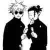 Стикер 25 🌑 Набор эмоджи по аниме «Магическая битва [Jujutsu kaisen]»
