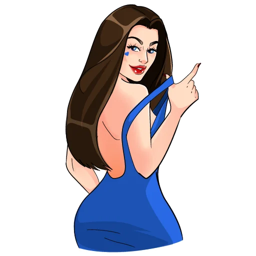 😏 Стикер «Miss JuliaDates?» для Telegram