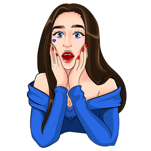 🙀 Стикер «Miss JuliaDates?» для Telegram