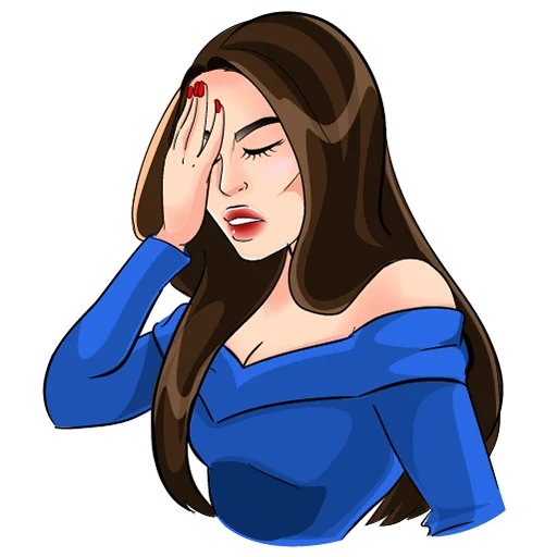 🤦‍♀️ Стикер «Miss JuliaDates?» для Telegram