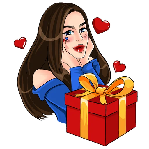 🎁 Стикер «Miss JuliaDates?» для Telegram