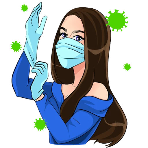 🦠 Стикер «Miss JuliaDates?» для Telegram