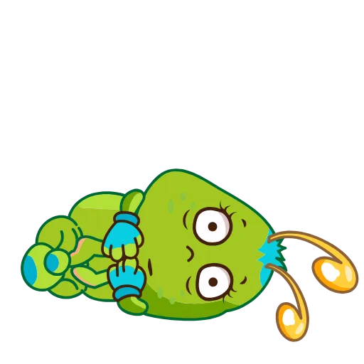 😨 Стикер «Julia The Caterpillar» для Telegram