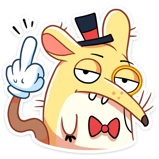 🖕 Стикер «Прыгунчик Хулио» для Telegram