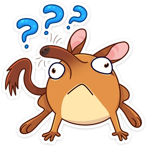 ❓ Стикер «Прыгуша» для Telegram