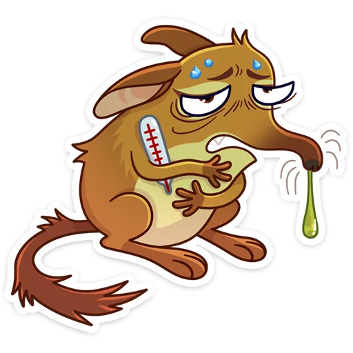 🤒 Стикер «Прыгуша» для Telegram