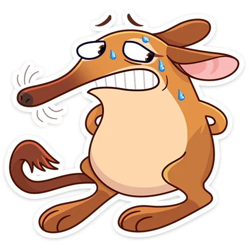 😬 Стикер «Прыгуша» для Telegram