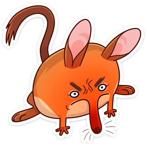 😡 Стикер «Прыгуша» для Telegram