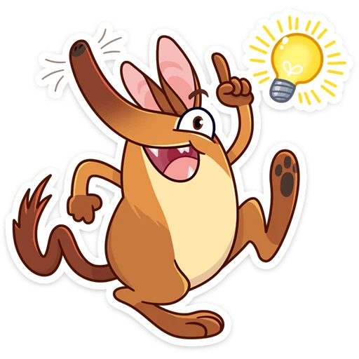 💡 Стикер «Прыгуша» для Telegram