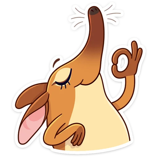 👌 Стикер «Прыгуша» для Telegram