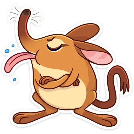 😝 Стикер «Прыгуша» для Telegram