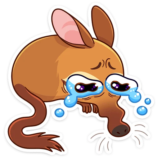 😭 Стикер «Прыгуша» для Telegram