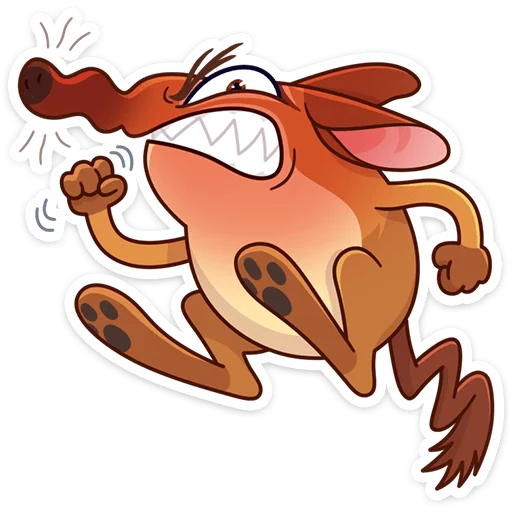 😡 Стикер «Прыгуша» для Telegram