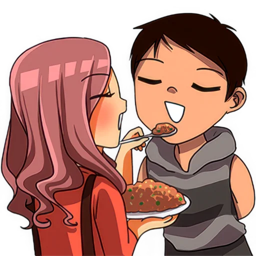 🍝 Стикер «Джун и Джейн» для Telegram