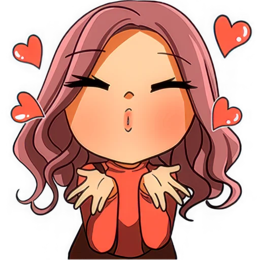 😘 Стикер «Джун и Джейн» для Telegram