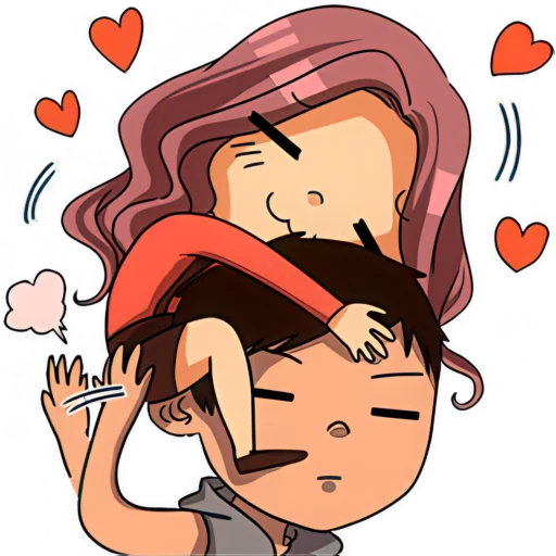 😍 Стикер «Джун и Джейн» для Telegram
