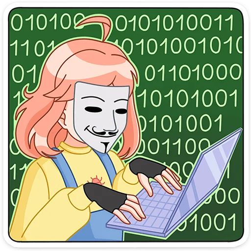 🧑‍💻 Стикер «Джун» для Telegram