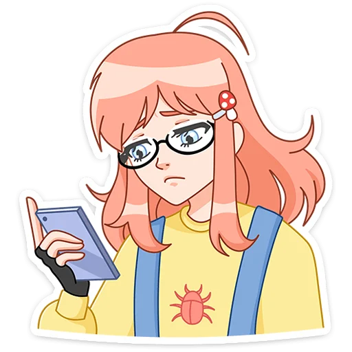 🙁 Стикер «Джун» для Telegram