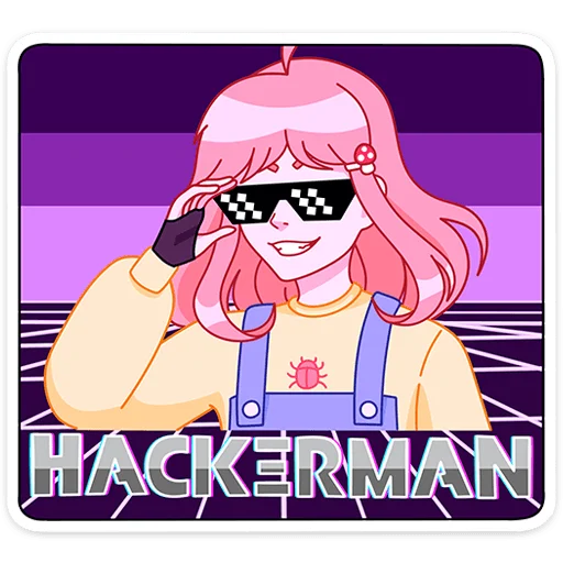 😎 Стикер «Джун» для Telegram