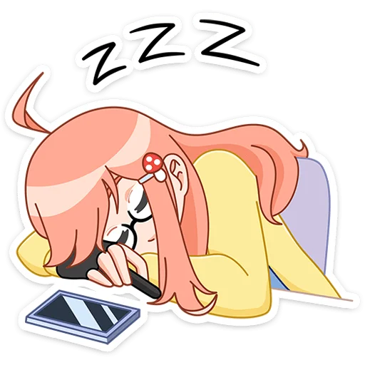 😴 Стикер «Джун» для Telegram