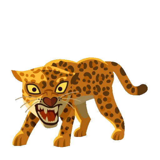 🐅 Стикер «Jungle Cruise» для Telegram