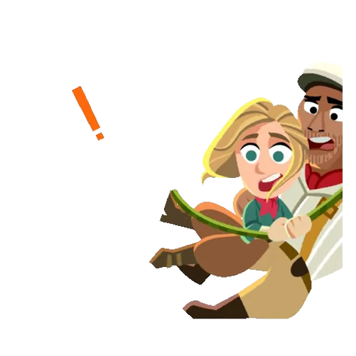 🎠 Стикер «Jungle Cruise» для Telegram