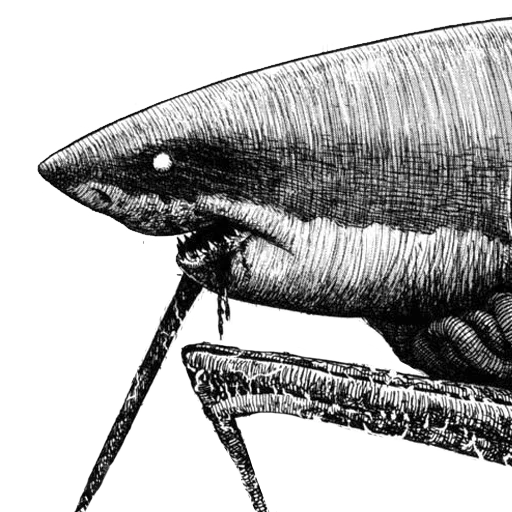 🦈 Стикер «Junji Ito Дзюндзи Ито» для Telegram