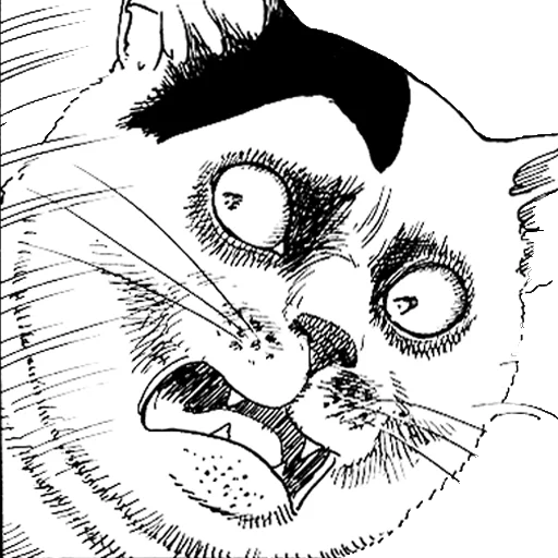 🙀 Стикер «Junji Ito Дзюндзи Ито» для Telegram