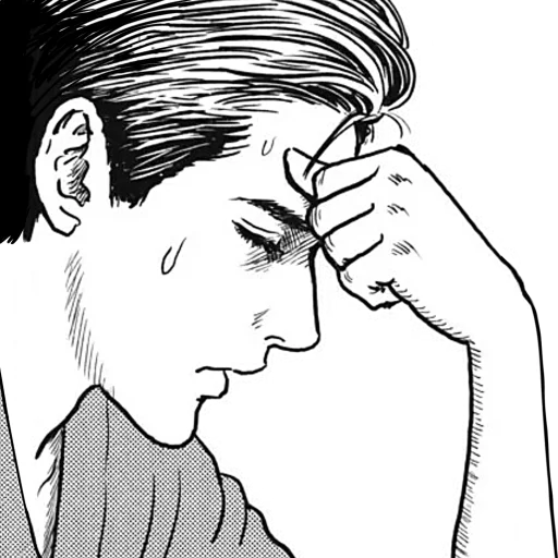 😥 Стикер «Дзюндзи Ито» для Telegram